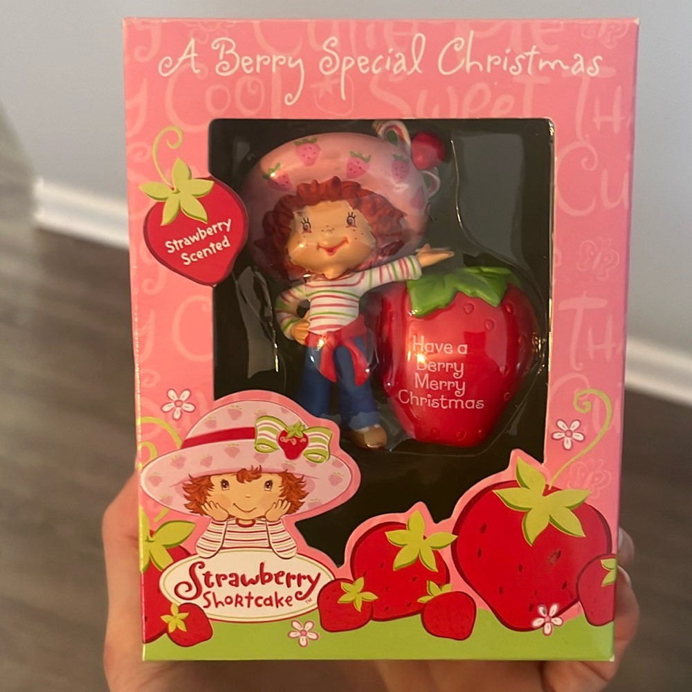 Strawberry Shortcake Christmas Ornament